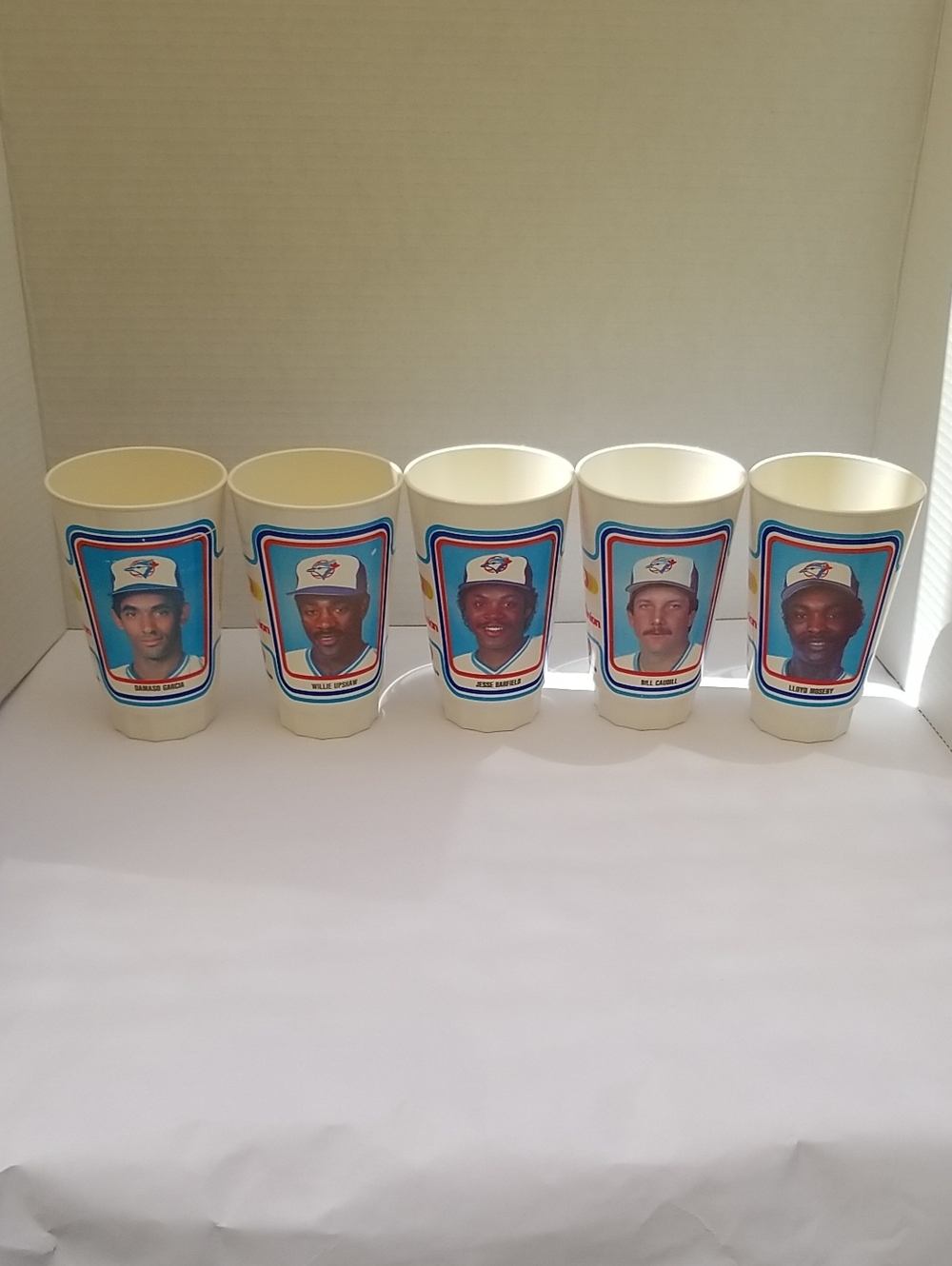 Vintage Plastic Toronto Blue Jays Jay's For Kids Promo Game Cups
